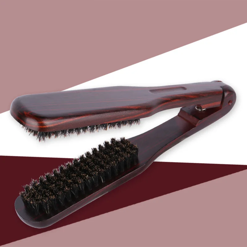 

Splint Comb Hair Dryer Straightening Comb Hair Bob Hair Mane Comb Anti-static Internal Buckle Hair Salon Smoothing Hair Styling