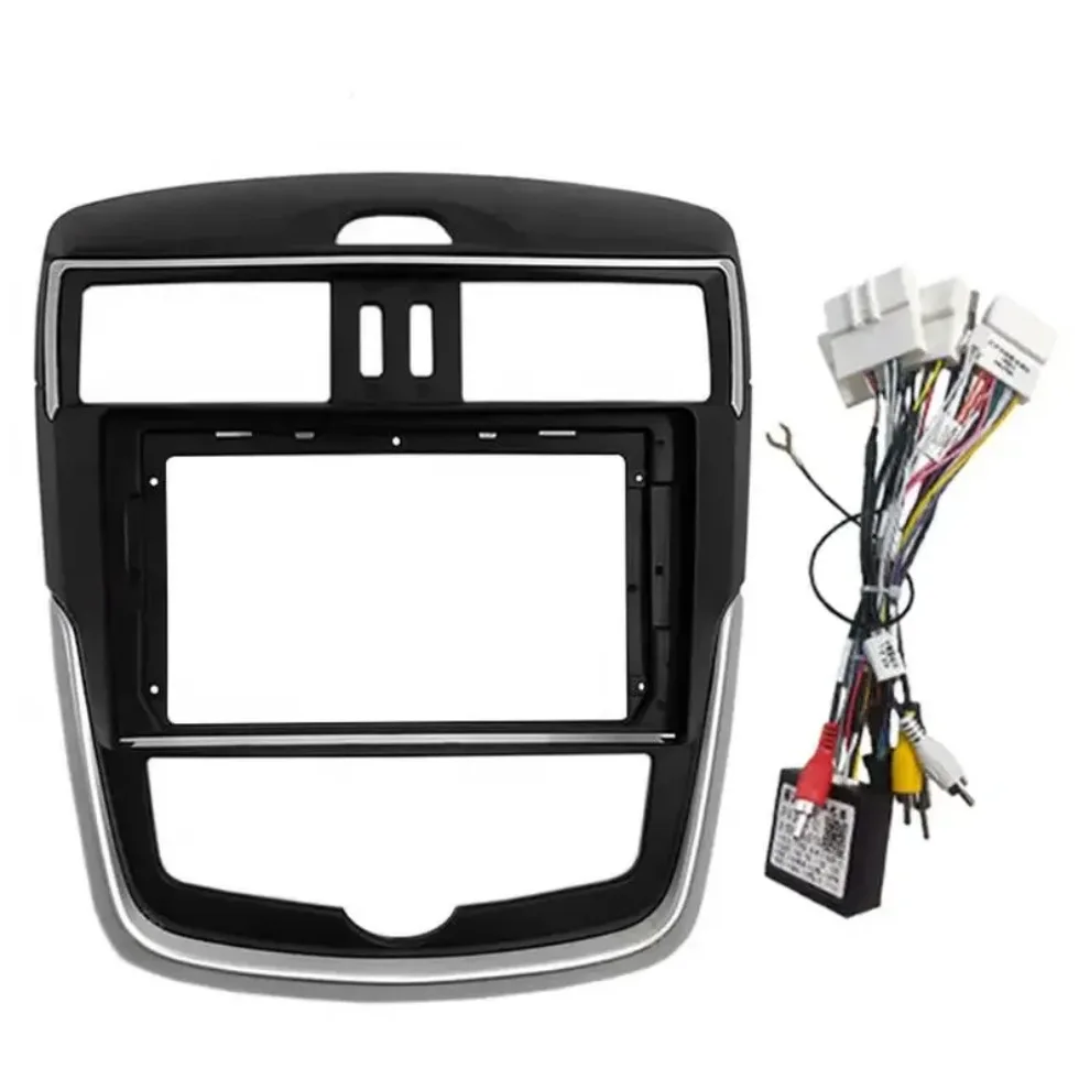 Рамка автомобильного радио AUTODAILY 10 1 дюйма Установка Двойной Din DVD GPS Mp5 Пластиковая