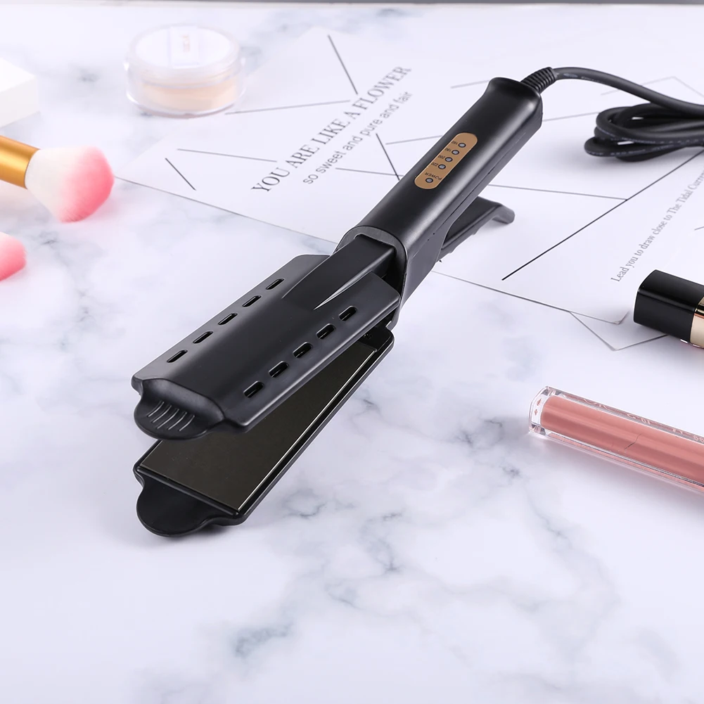 

Hair Straightener Curler Travel Household Adjustable Temperature Hair Straightener Hair Styling Tool Curler Plate for Home