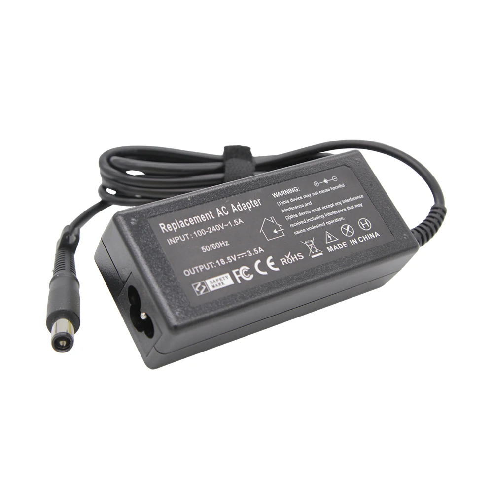 Зарядное устройство для ноутбука HP Compaq Pavilion G6 DV4 DV5 DV6 DV7 G50 G60 N193 CQ32 CQ43 CQ60 18 5 А 65 Вт 7 4*5