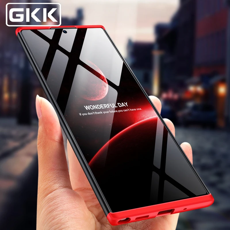 GKK Case For Samsung Galaxy Note 20 S20 S21 Plus Ultra FE Case Anti-knock Protection Hard Matte Cover For Samsung S22 Plus Ultra
