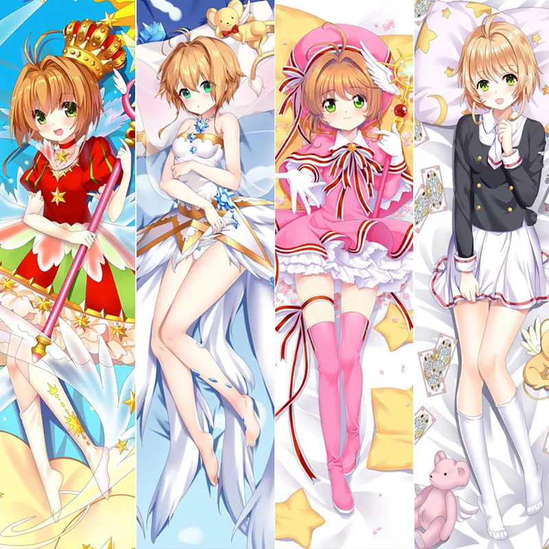 

Card Captor Sakura Hugging Body Pillow Case Anime Dakimakura Otaku Long Cushion Cover Cosplay Pillowcase Double-sided Manga