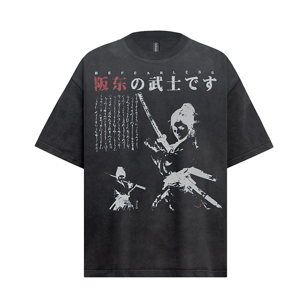 Мужская хлопковая футболка OIMG Old Rock