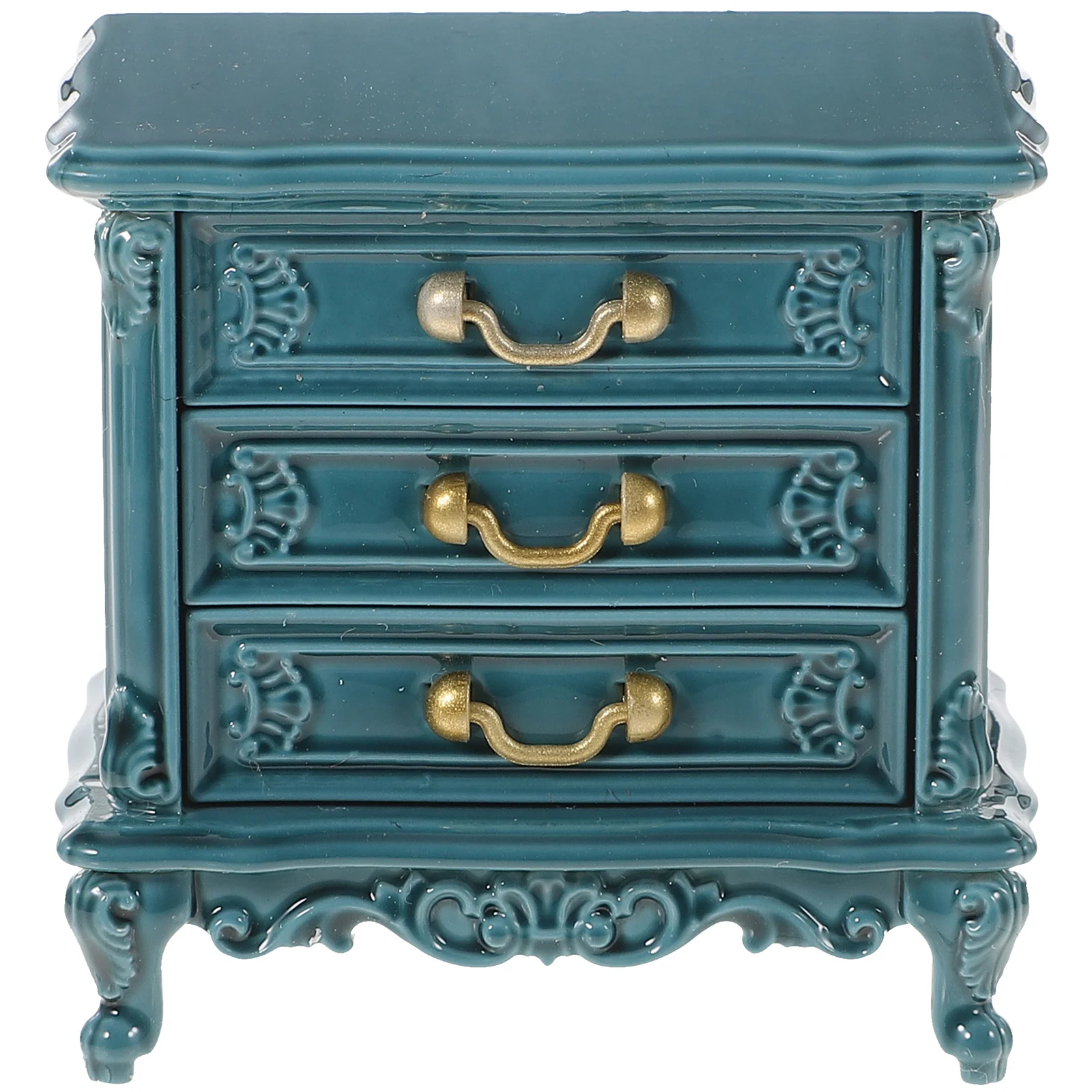 

Mini Drawers Display Cabinet House Furniture Accessories Living Room Tiny Lovely Miniature Kids Pretend Exquisite Toy