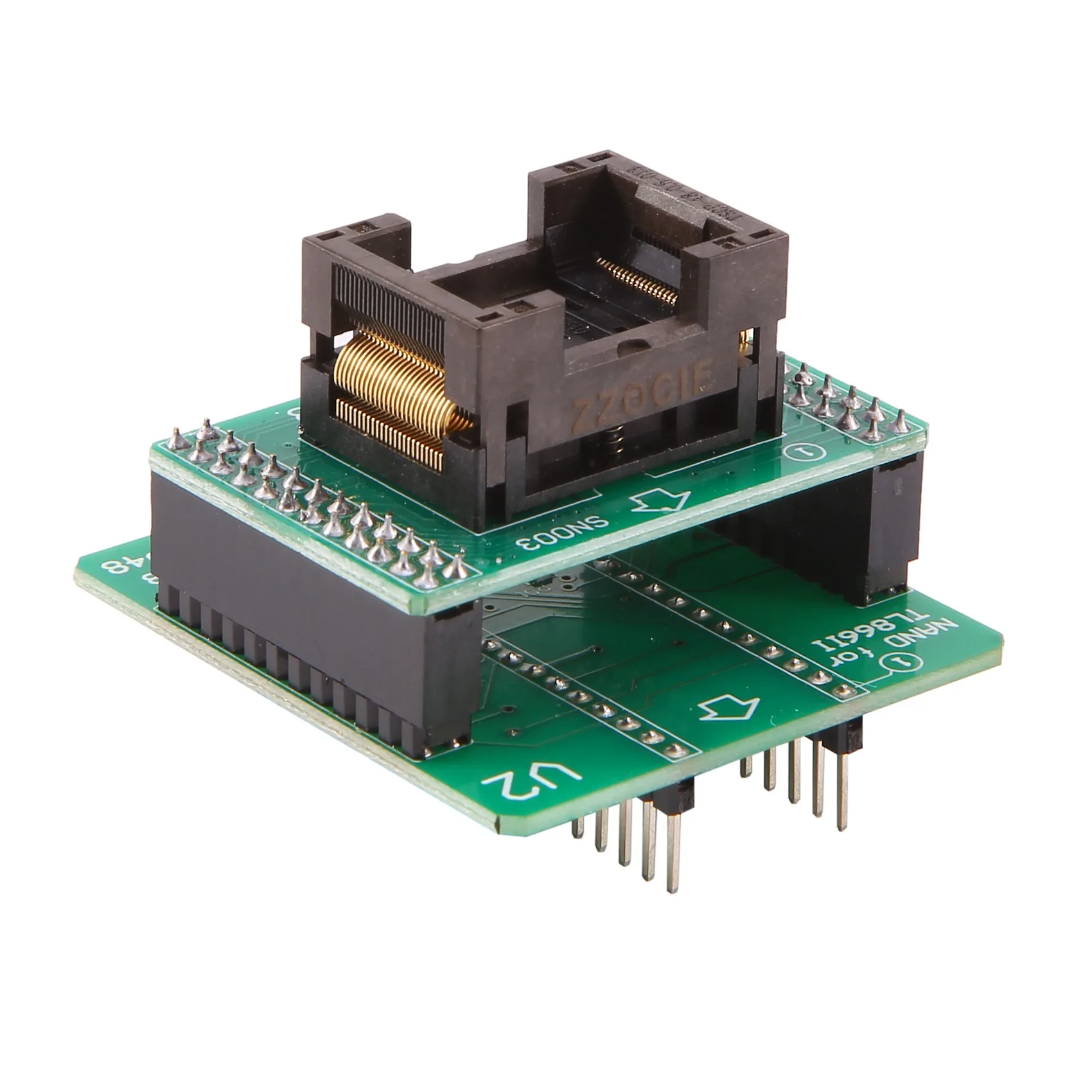 

TSOP48 NAND NAND08 Adapter/Adaptor IC Socket Only for TL866II Plus Programmer for NAND Flash Chips Newest FIXED V2