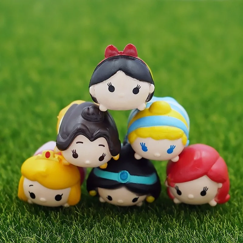 6 моделей/набор игрушечные фигурки принцессы Tsum |