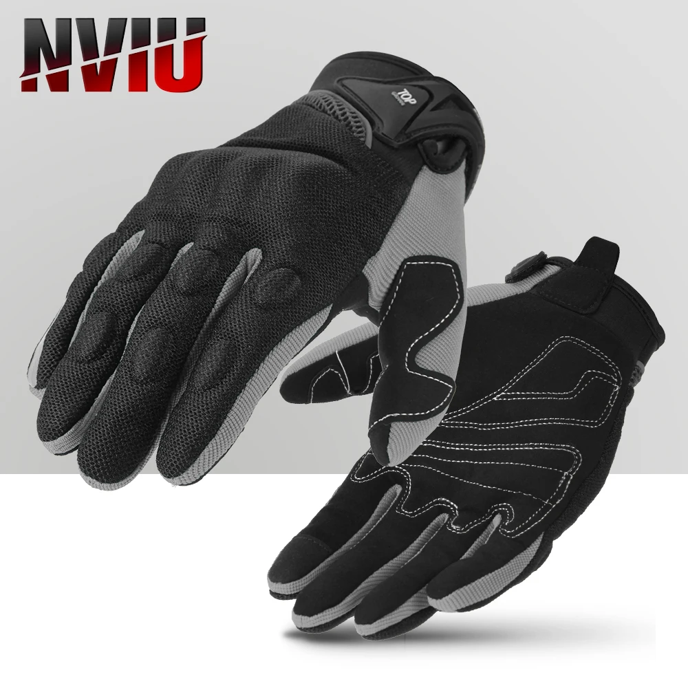 

Motorcycle Gloves Racing Summer Breathable Full Finger Protective guantes Touch Screen moto Motocross luva motociclista