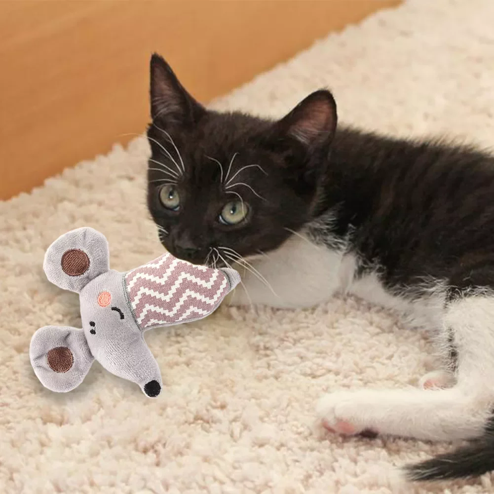 

Dogs Agility Toys Supplies Funny Cat Toys Lovely Plush Animal Mint Kitten Teaser Playing Interactive Toy Pet Suppies