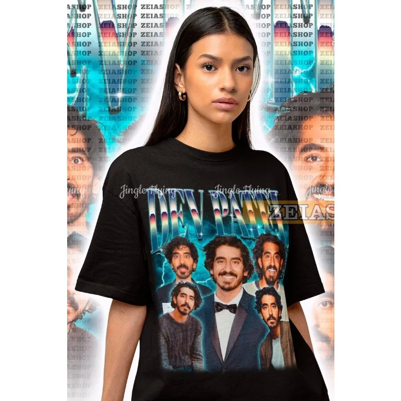 Футболка Tribute Actor Dev Patel Rap Хлопок