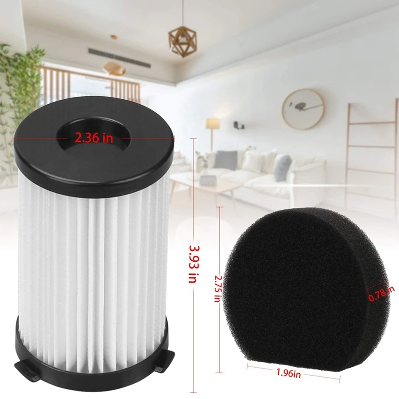 8 комплектов сменного HEPA-фильтра подходящего для запасных частей проводного