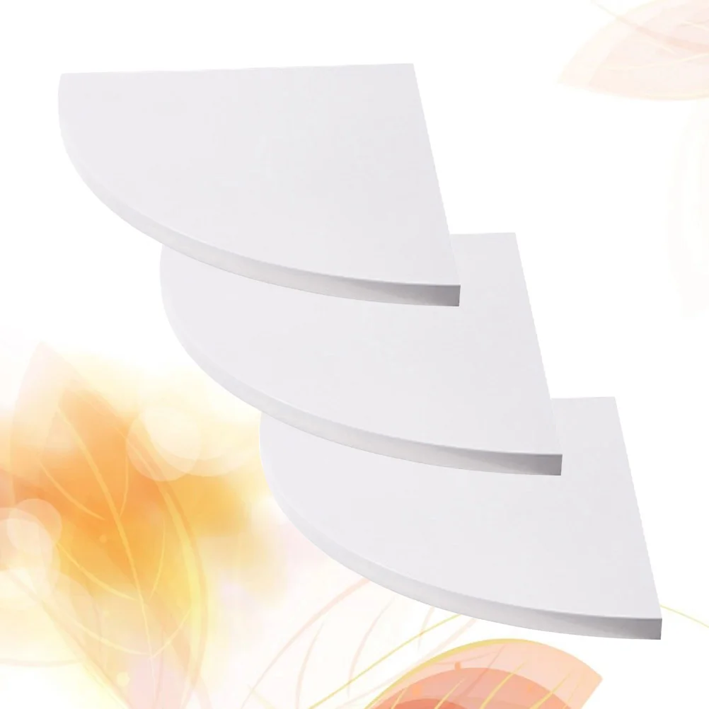 

Corner Shelf Shelves Wall Floating Rack Holder Picture Ledge Modern White Mount Bookshelf Display Organizer