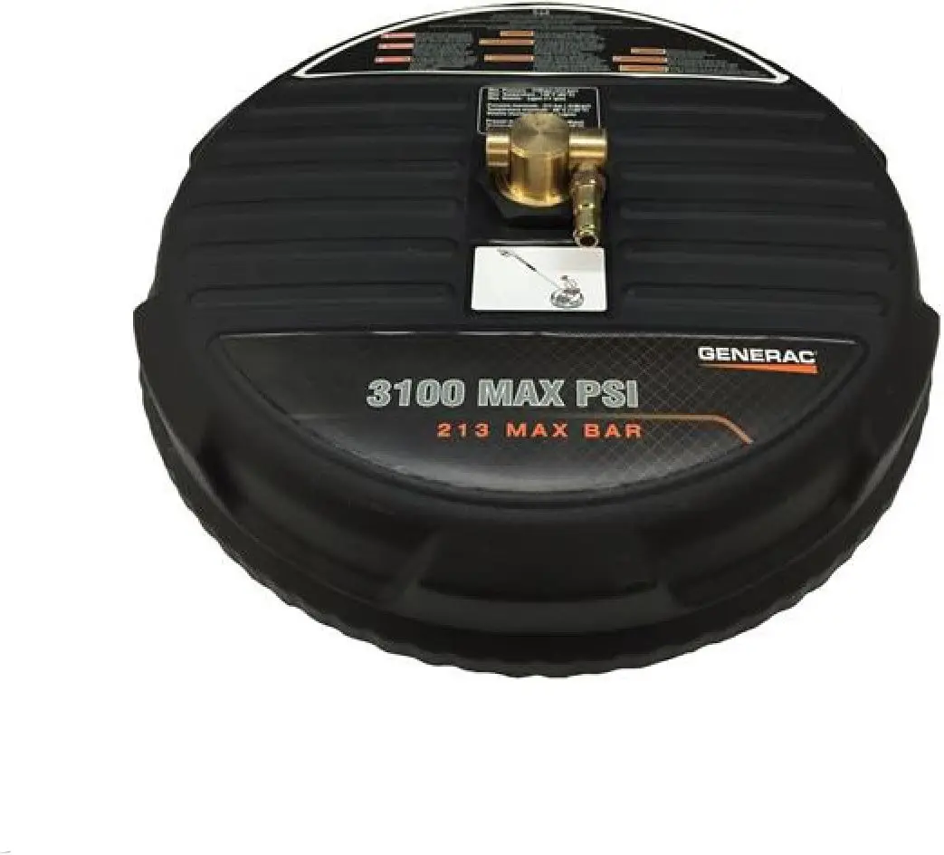 

High Pressure 15" Surface Cleaner - Fast & Uniform Cleaning - Compatible with up to 3100 PSI Pressure Washers - Durable