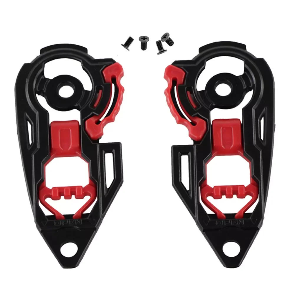 

NEW2023 Shield Gear Base Tool Durable Left Right Plate Visor Plastic Accessories Motorcycle Helmet Lens With Screws For K3 K4 K1