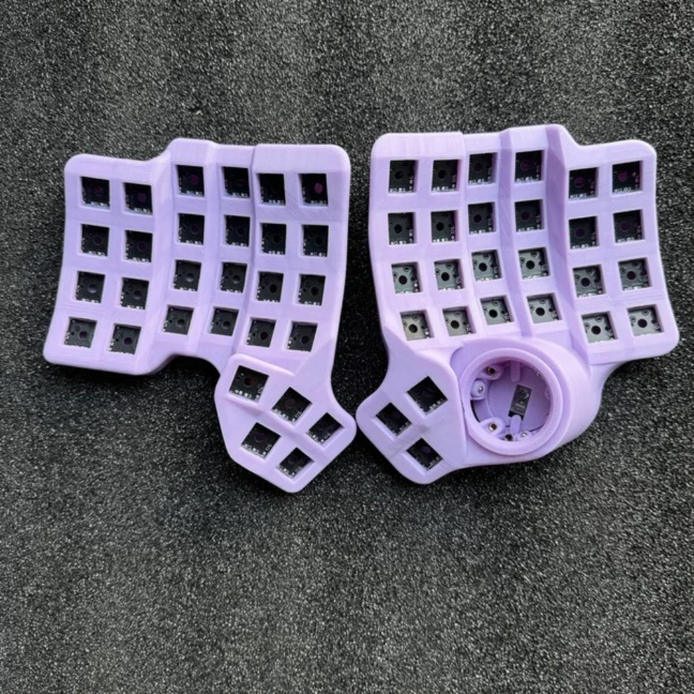 Комплект разделенной клавиатуры Charybdis 4x6 Trackball изготовленная на заказ Bluetooth