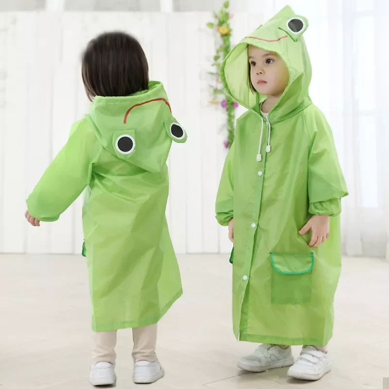 

New in Kids Cartoon Animal Style Waterproof Kids Raincoat Baby Raincoat for Children Rain Coat Rainwear Rain Coat Kids christmas