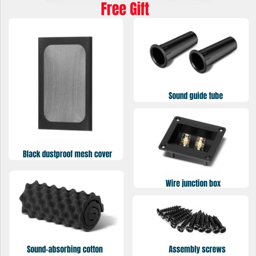 Модификация аудио автомобиля сделай сам пустой сабвуфер 6 5 дюйма колонка корпус