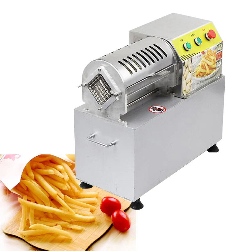 

Commercial Vegetable Chopper 6mm 10mm Home Fruit Dicer Potato Tomato Food Cutter Slicer Cutting Machine