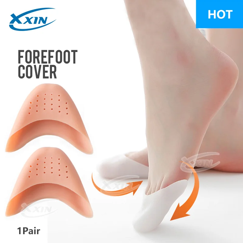 Silicone Gel Dance Point Pads for Ballet Dancing Toe Forefoot Pad shoes Insoles Insert 1pair |
