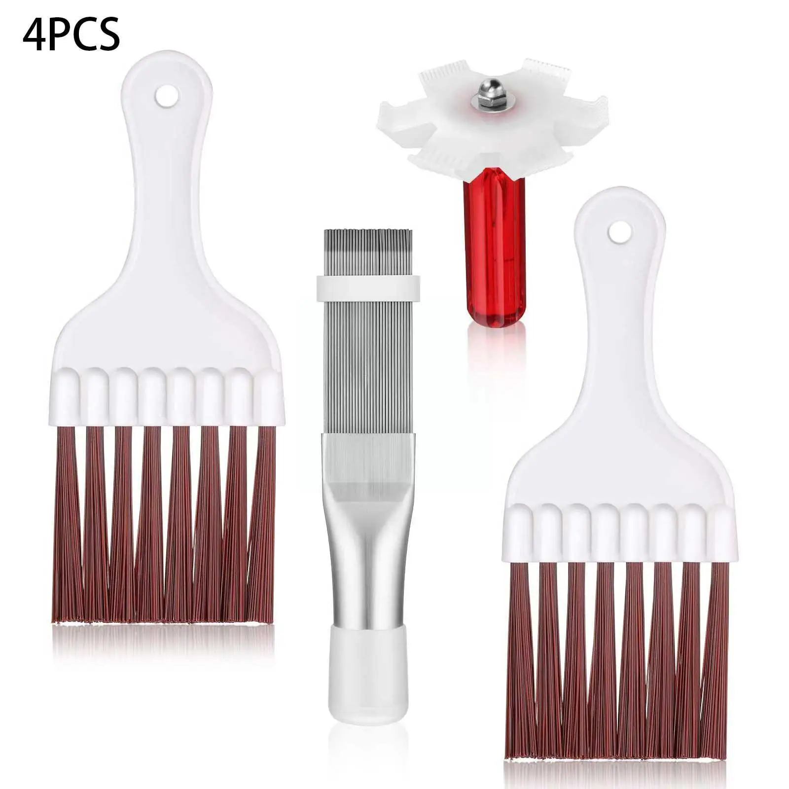 

Portable Air Conditioning Fin Comb Radiator Condenser Tool Home Refrigeration Cleaning Kitchen Brush Cleaning Repair Access W4P8
