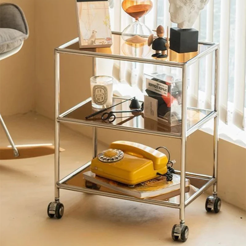 Кресло-тележка для спальни чайной косметической тумбочки боковая закуска