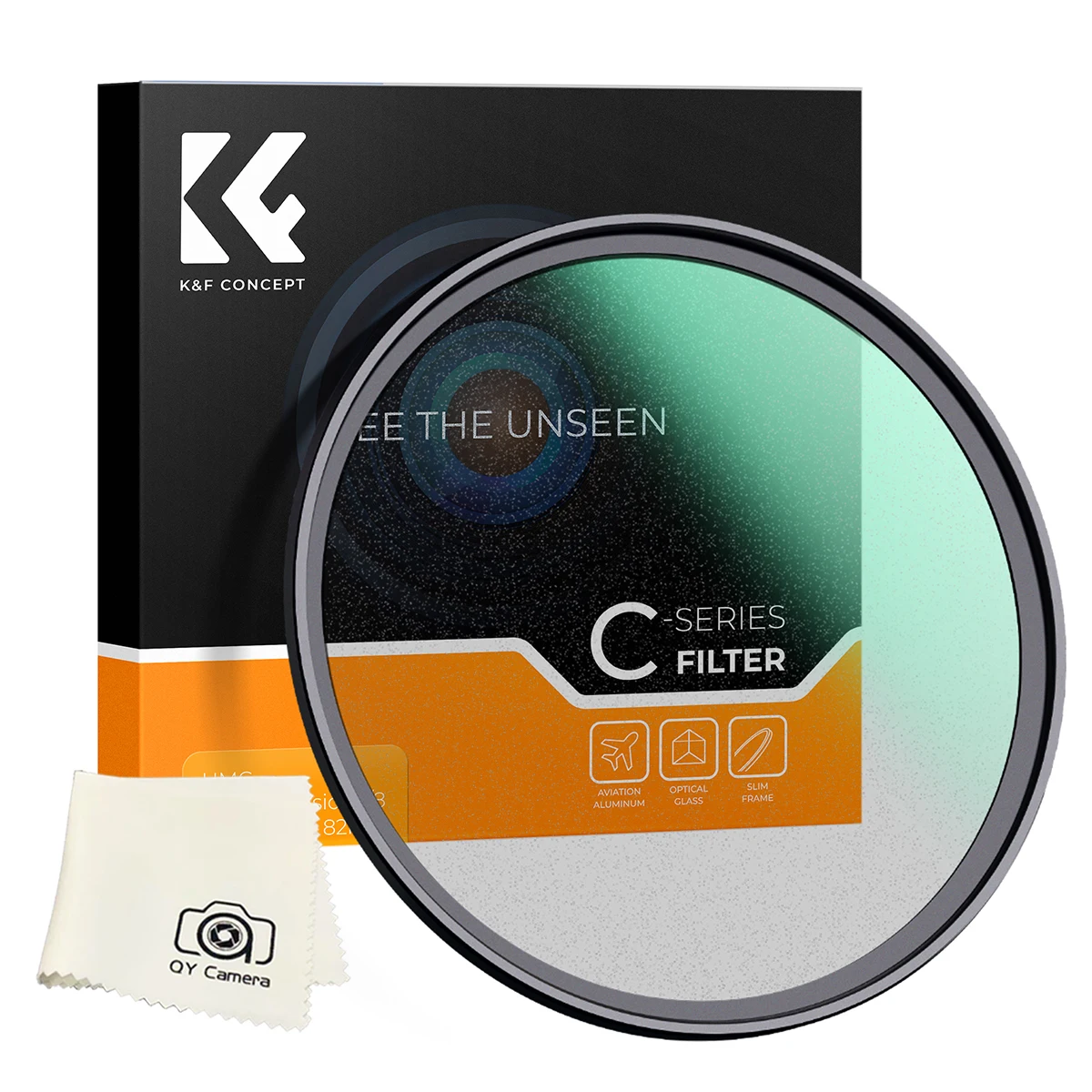 

K&F Concept Lens Diffusion Filter 55mm 1/8 Black Pro Mist Antireflective Coating Sigma 56mm F1.4 E C Series