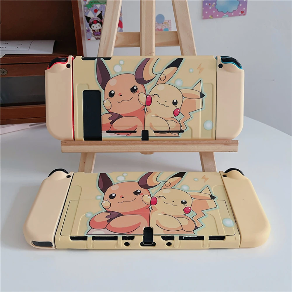 

Cartoon Cute Pikachus for Nintendo Switch Split Housing Game Console Controller NS Gaming Accessories Anti-drop Cover