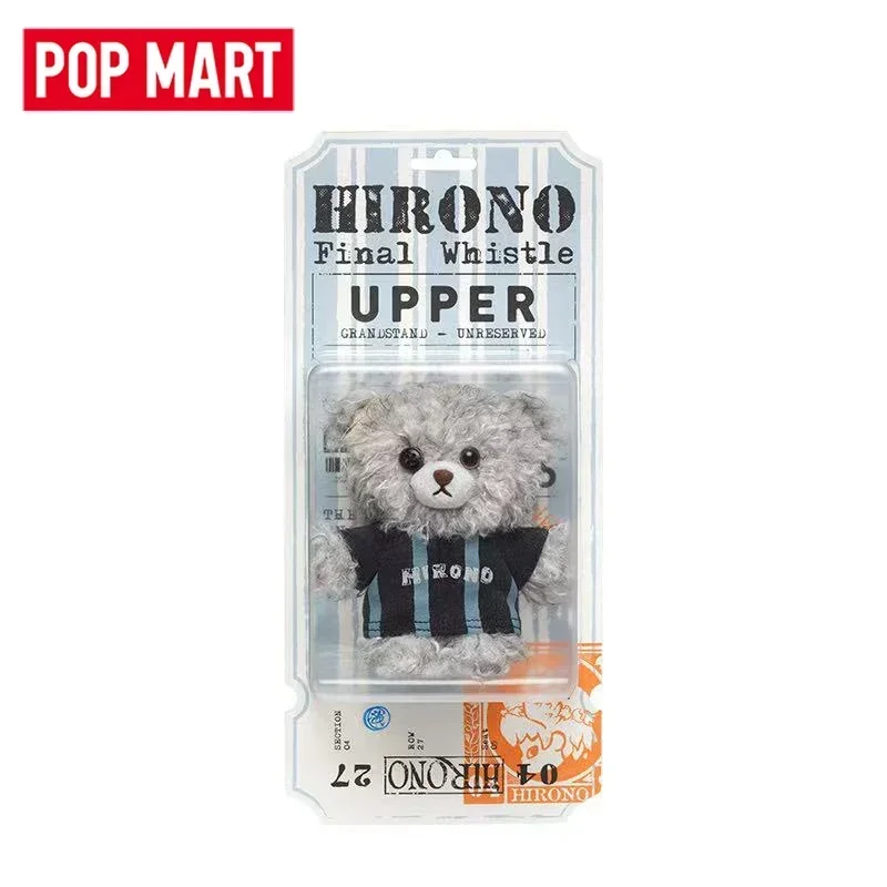 Фото POP MART HIRONO Final Whistle Series: Мягкая игрушка-медведь Hirono, оригинальная коллекционная фигурка в закрытой упаковке, милая аниме-фигурка, игрушки, украшения №2