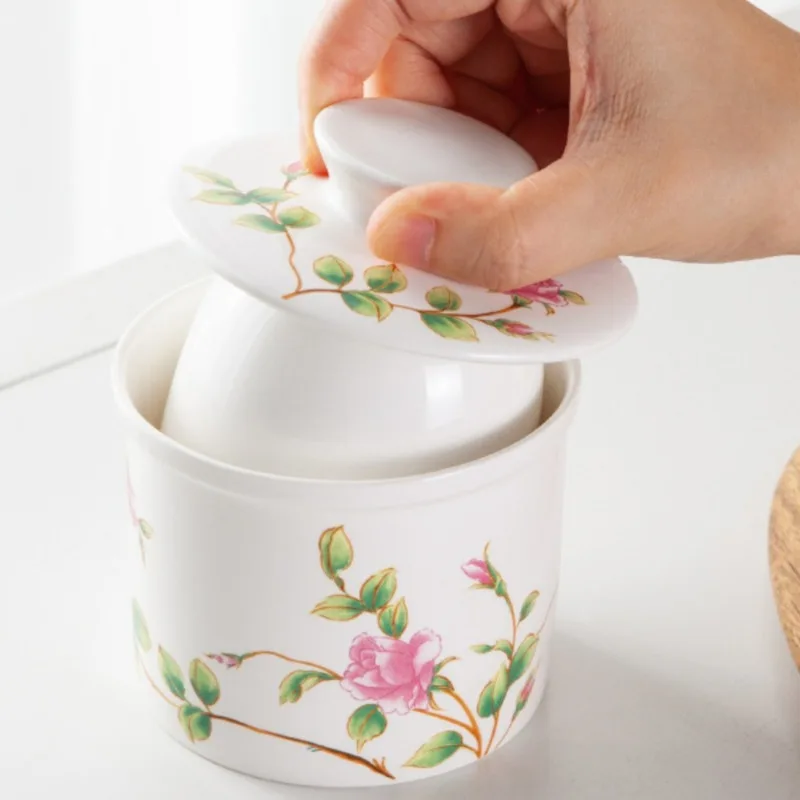 Керамический контейнер для масла стойки органайзер французского на свежем