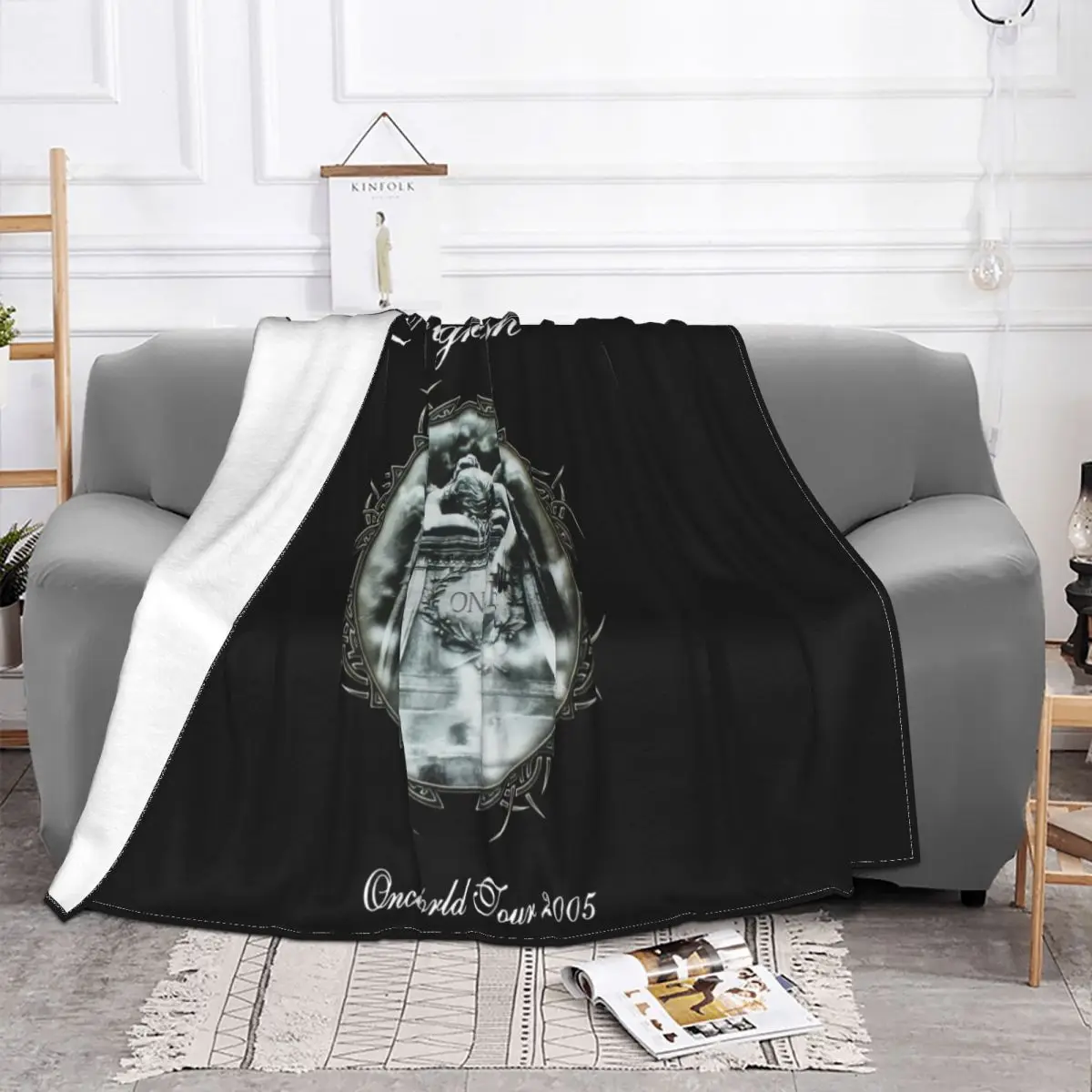 Nightwish Once Tour Black Swea Within Temptation Tarja Turunen Xandria Epi женское одеяло