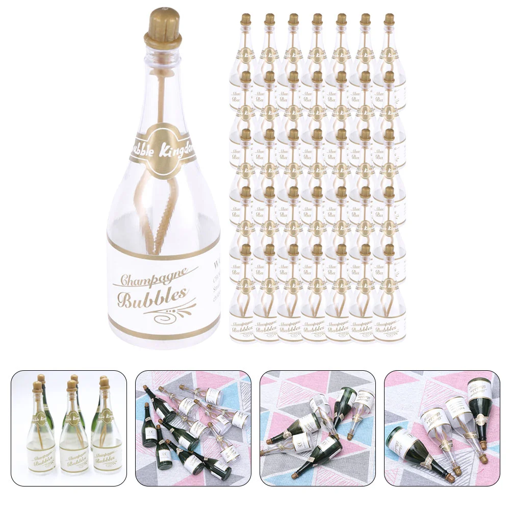 

36 Pcs The Bubble Wedding Bottle Child Kids Bulk Toys Small Bubbles Plastic Party Favors
