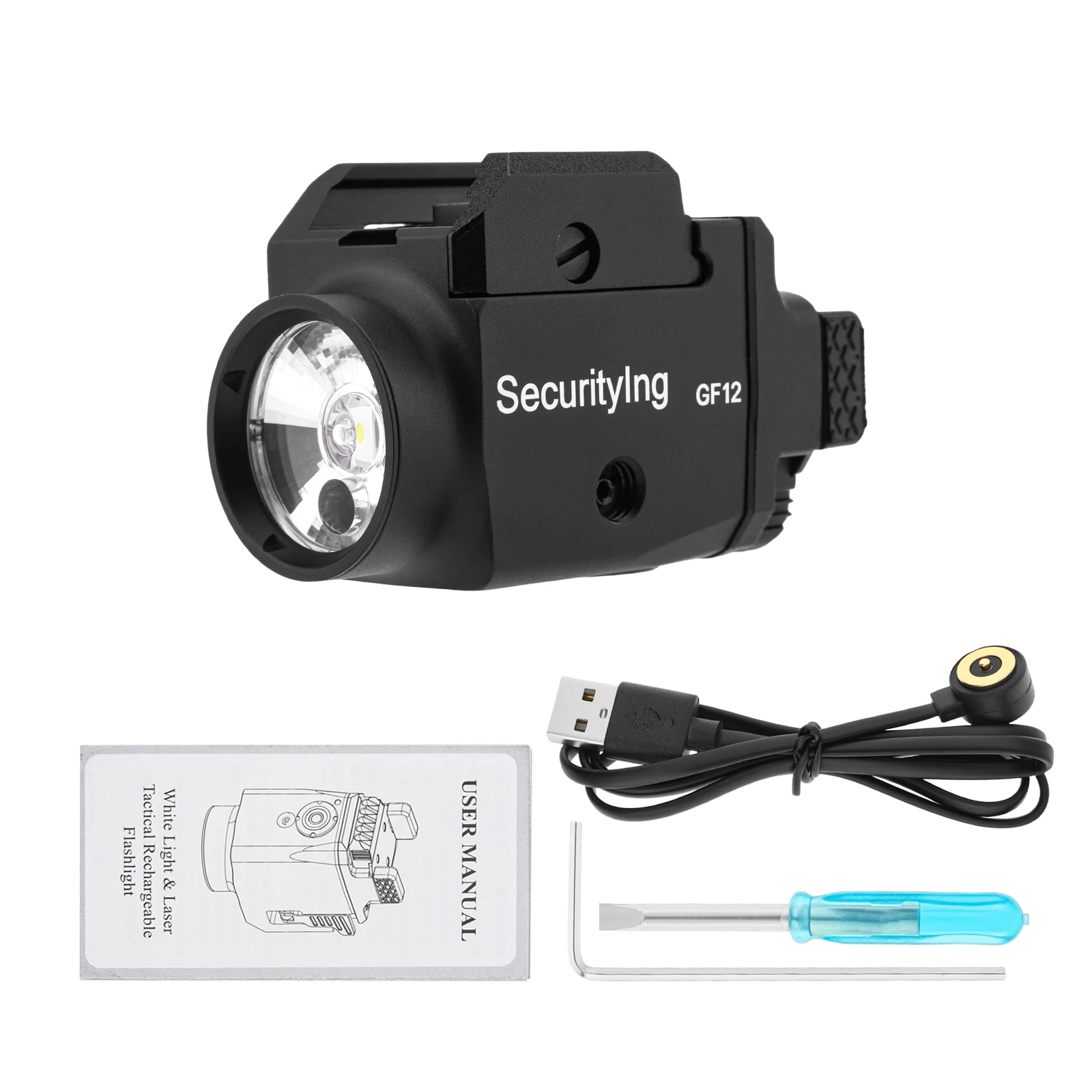 GF12 тактический фонарик 1000 люмен перезаряжаемый