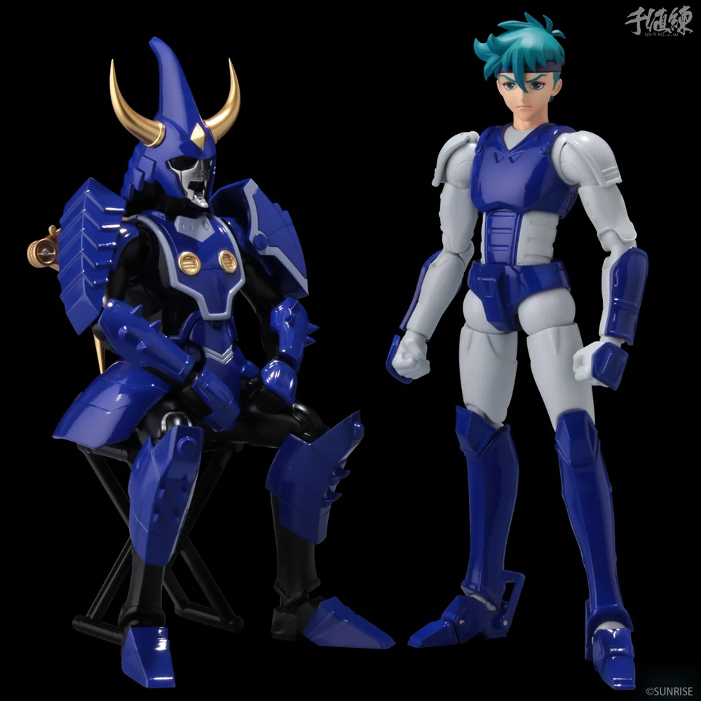 

Tronzo Original Brand Sentinel Celestial Anime Figure Rowen Hashiba YoroiDen Samurai Troopers Ronin Warriors Action Figure Model