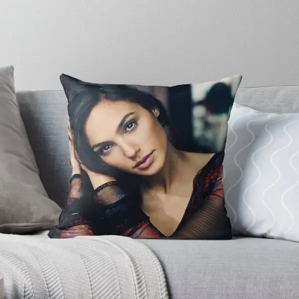 

Gal Gadot Photo Printing Throw Pillow Cover Cushion Comfort Decorative Fashion Throw Fashion Home Waist Pillows not include