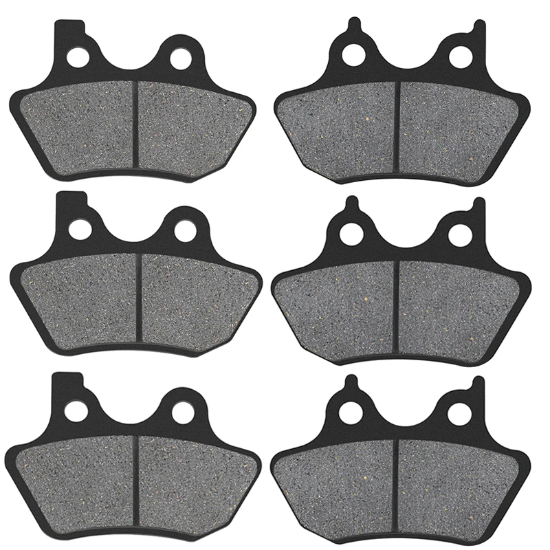 Передняя и задняя тормозная колодка мотоцикла для Harley Touring Electra Road King Street Glide FLHR FLHT FLHX FLHTCU V-Rod VRSCA VRSCB