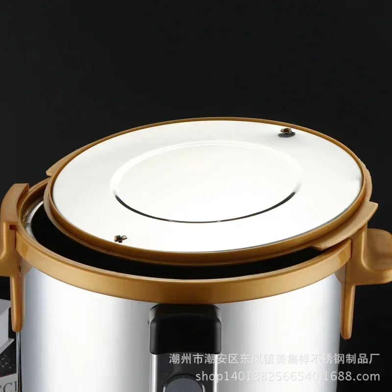 Прозрачная Коммерческая емкость для молока чая изолированная из нержавеющей