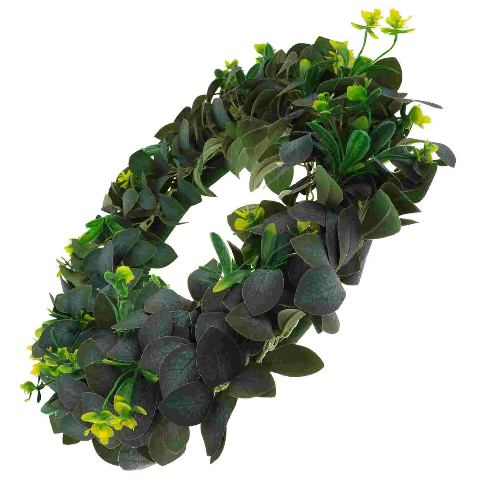 

Artificial Flowers Simulation Leaf Wreath Welcome Door Hanging Pendant Festival