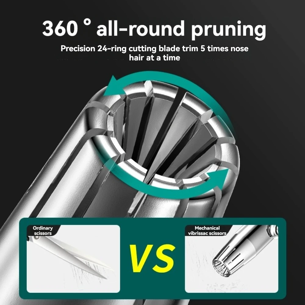 BeeChip триммер для носа и ушей портативный ручной инструмент удаления волос в носу