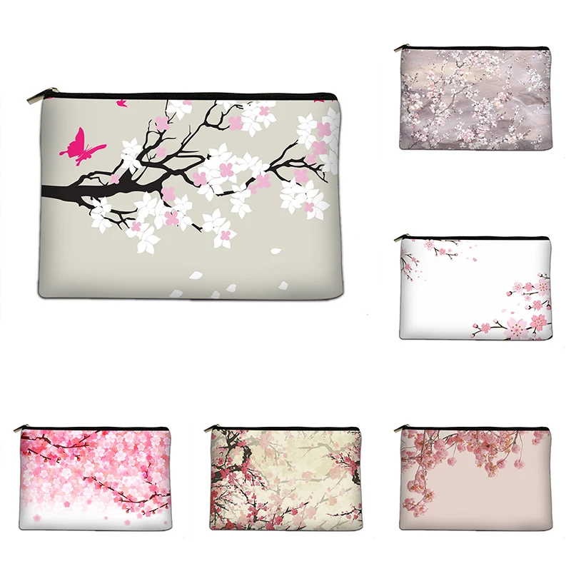 

Cartoon Printing Cosmetic Bag Canvas Toiletry Organizer Bag Bridesmaid Gift Travel Portable Handbag