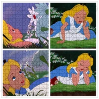 3005001000 pieces jigsaw puzzles disney alice in wonderland educational toys puzzle toy for kidsadults christmas gift