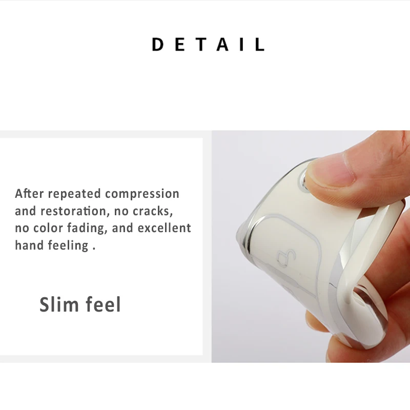 Чехол для автомобильных ключей из термопластичного полиуретана (TPU) складной с 3