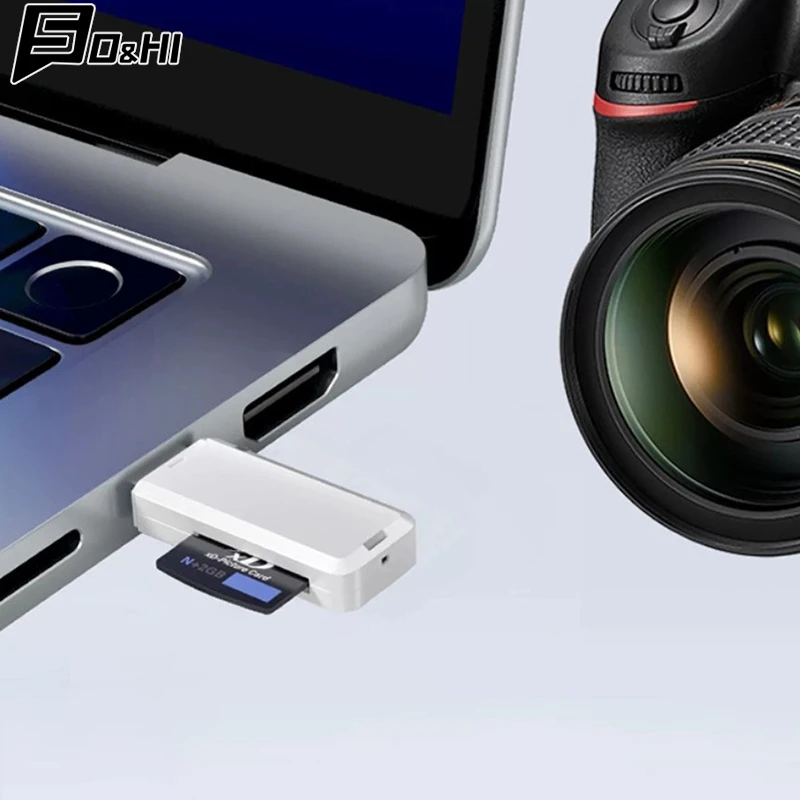 Фото 1 шт. XD кард-ридер USB 2,0 адаптер памяти для камер Olympus Fuji типа C к Micro Usb Type C Otg Ugreen №1