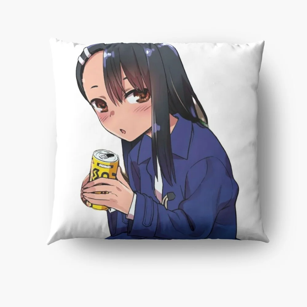 Не игрушка со мной мисс яjiranaide Nagatoro San Ijiranaide наволочка с узором декоративная