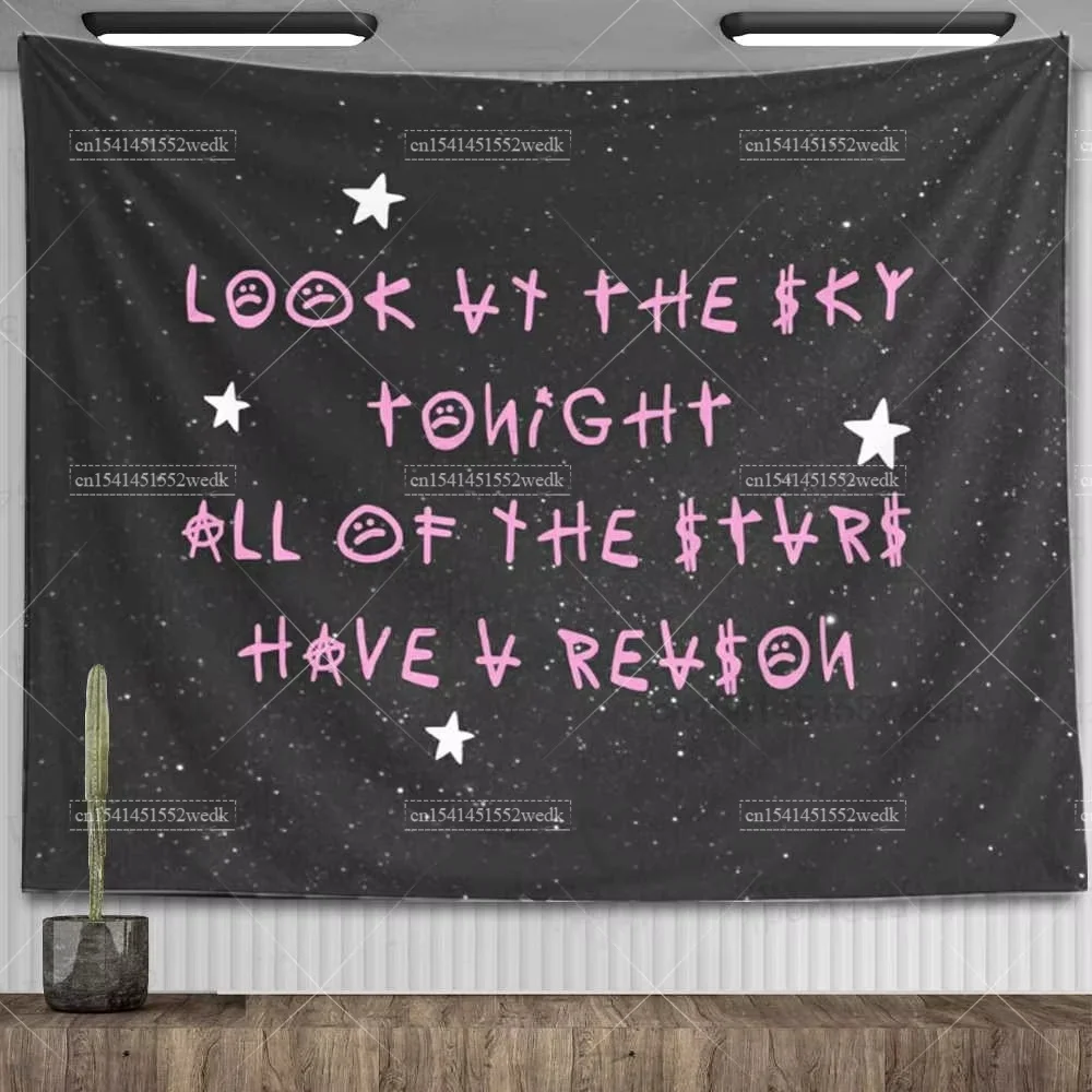 

Гобелен Lil Peep Черный FFO