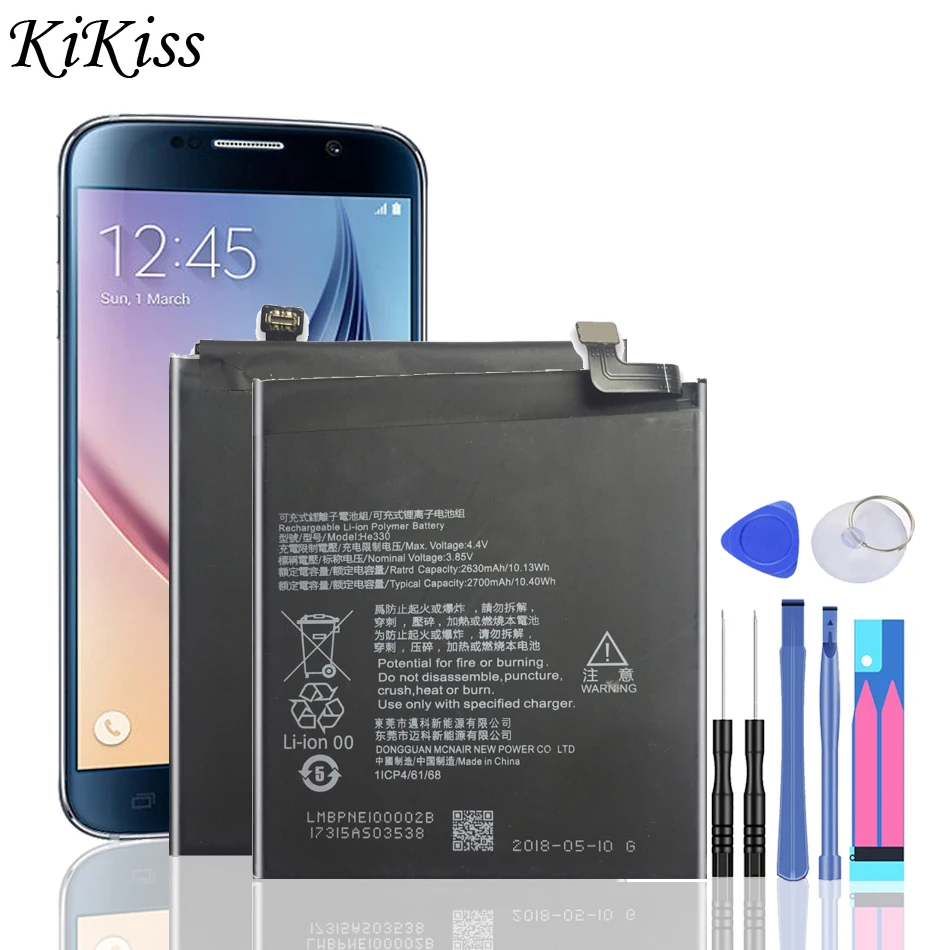 

Аккумуляторная батарея HE330 2630 мАч для Nokia 3 DUAL TA-1032 HE 330