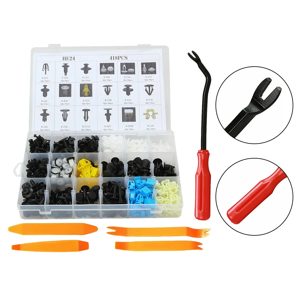 

Автомобильная пряжка аксессуары инструменты автомобильный нажимной штифт разборка интерьера заклепки фиксатор отвертка крепежные гвозди