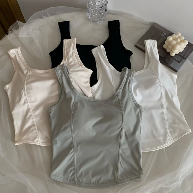 

Wear sexy Camisole inside and wrap chest outside
