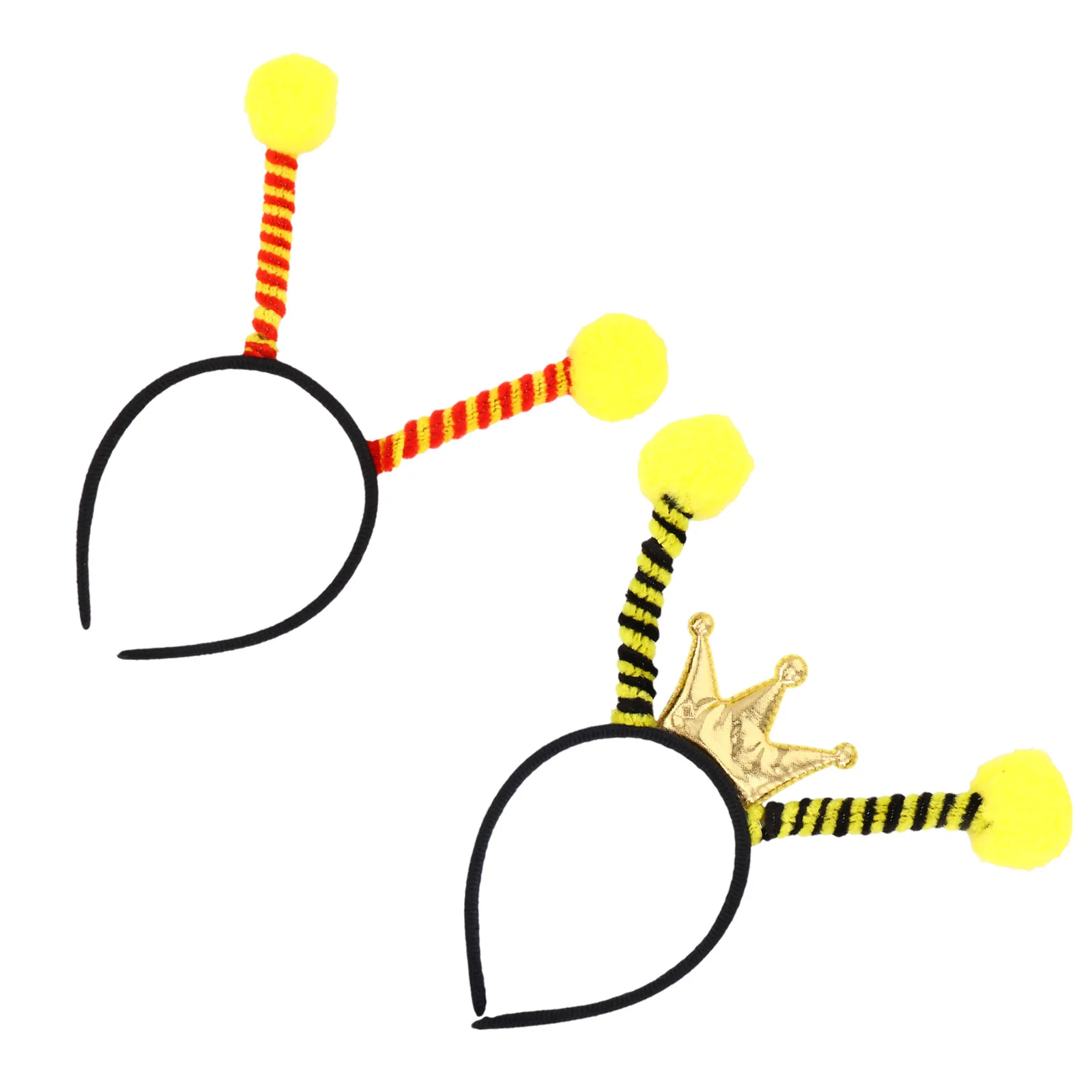 

2pcs Party Headband Antenna Hair Lifelike Ant Hairband for Kids