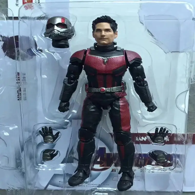 

Экшн-фигурка Marvel Мстители 4 человек-муравей Shf гражданская война второе поколение муравей высокое качество Коллекционная скульптура модель...