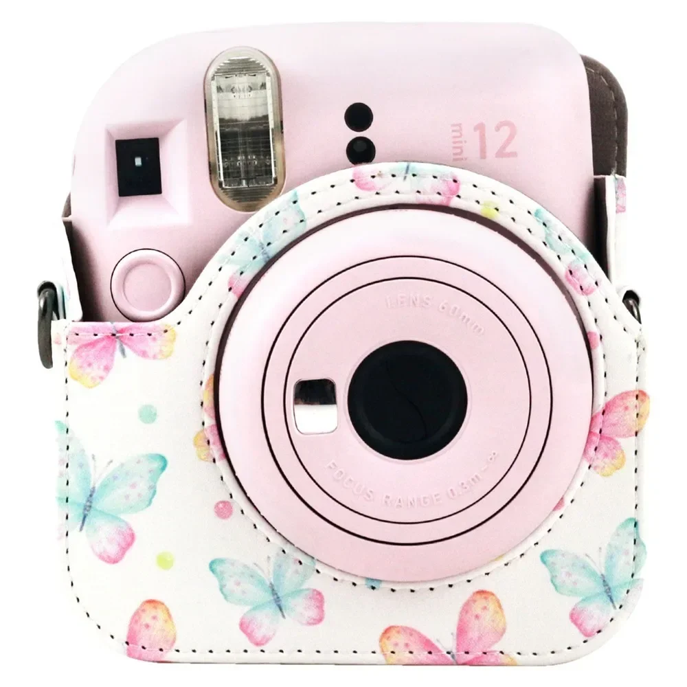 Чехол для камеры Instax Mini 12 мягкий защитный чехол из искусственной кожи дорожная