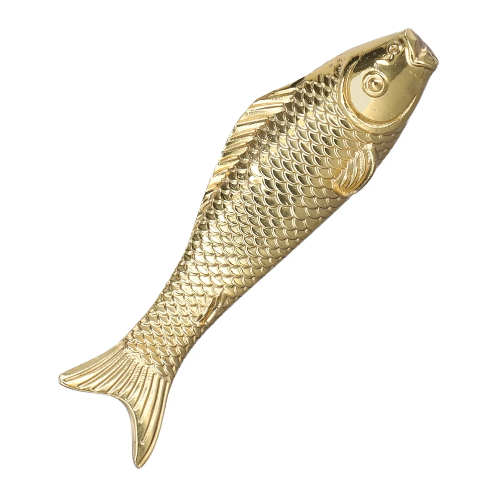 Твердые латунные ретро-ручки в форме золотой рыбки дверные ручки для ящика шкафа